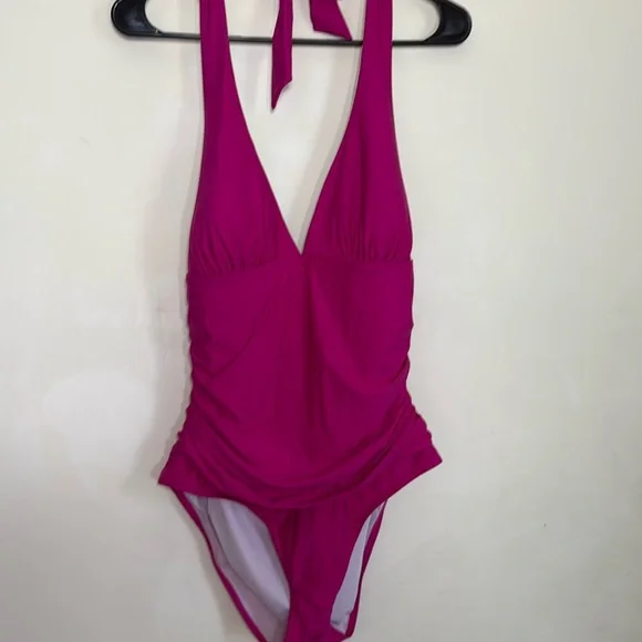 Boden Levanzo Halter Jewel Pink US 14 - Picture 2 of 5